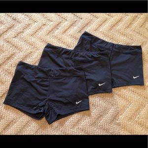 navy nike spandex